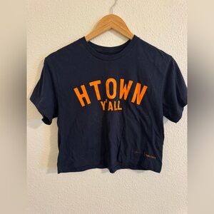 Sam & Davy | Julia Morales Collab HTOWN Y’ALL Cropped T Shirt